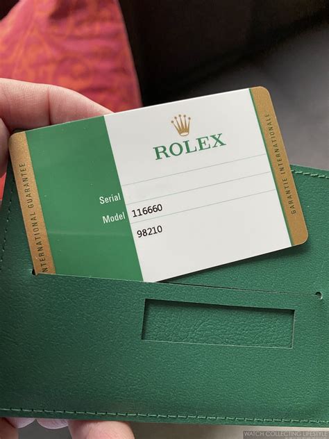 rolex warranty paper vs card|authentic rolex warranty cards.